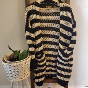 Oversized Knit Cardigan - Size Small